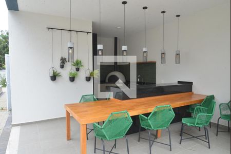 Área comum - Churrasqueira de apartamento à venda com 2 quartos, 43m² em Santa Maria, Santo André