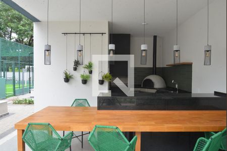 Área comum - Churrasqueira de apartamento à venda com 2 quartos, 43m² em Santa Maria, Santo André
