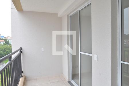Varanda da Sala de apartamento à venda com 2 quartos, 43m² em Santa Maria, Santo André