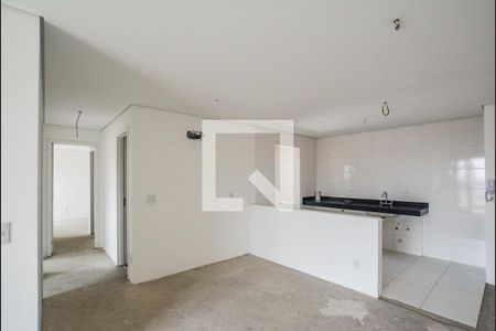 Sala de apartamento à venda com 3 quartos, 90m² em Vila Assunção, Santo André
