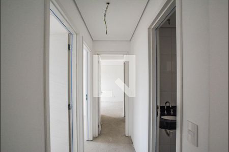 Corredor de apartamento à venda com 3 quartos, 90m² em Vila Assunção, Santo André