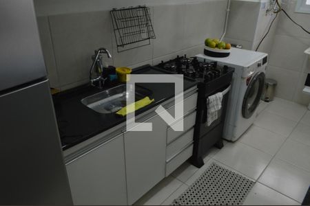 Cozinha de apartamento para alugar com 1 quarto, 76m² em Jacarepaguá, Rio de Janeiro