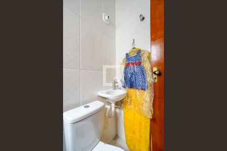 Banheiro da suíte 01 de casa de condomínio à venda com 2 quartos, 90m² em Penha de França, São Paulo