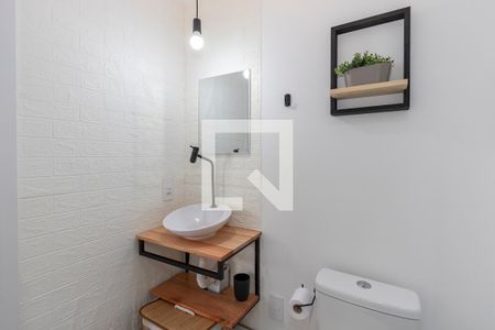 Banheiro de apartamento para alugar com 1 quarto, 34m² em Santo Amaro, São Paulo
