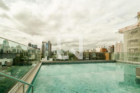 Área comum - Piscina de apartamento à venda com 1 quarto, 50m² em Boa Vista, Porto Alegre
