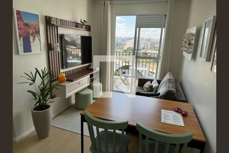 Sala de apartamento para alugar com 2 quartos, 37m² em Santa Cecilia, São Paulo