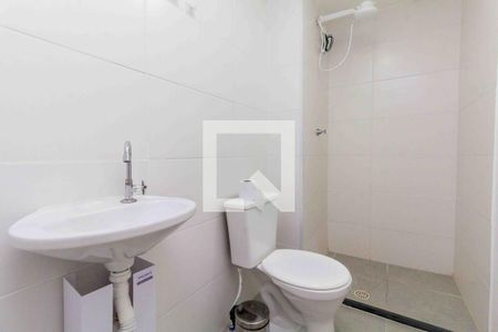 Banheiro de apartamento à venda com 2 quartos, 35m² em Chácara Seis de Outubro, São Paulo