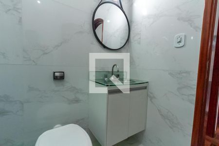 Banheiro Social de casa à venda com 3 quartos, 246m² em Jardim Brasilandia, São Bernardo do Campo