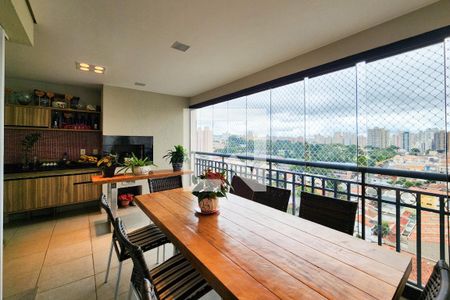 Varanda Sala de apartamento à venda com 3 quartos, 180m² em Nova Petrópolis, São Bernardo do Campo