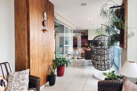 Varanda Sala de apartamento à venda com 3 quartos, 180m² em Nova Petrópolis, São Bernardo do Campo