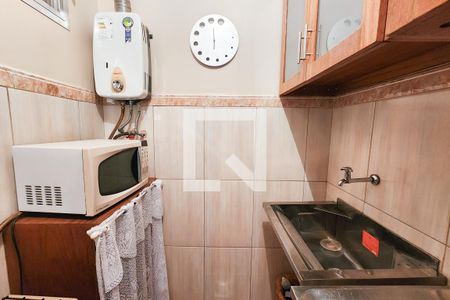 Cozinha de apartamento para alugar com 1 quarto, 40m² em Flamengo, Rio de Janeiro