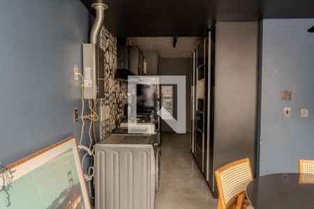 Cozinha de apartamento para alugar com 1 quarto, 74m² em Bela Vista, São Paulo