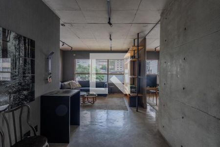 Sala de apartamento para alugar com 1 quarto, 74m² em Bela Vista, São Paulo