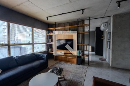 Sala de apartamento para alugar com 1 quarto, 74m² em Bela Vista, São Paulo