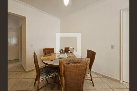 Sala de apartamento para alugar com 3 quartos, 90m² em Vila Julia, Guarujá