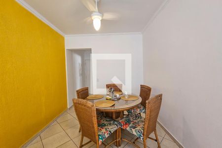 Sala de apartamento para alugar com 3 quartos, 90m² em Vila Julia, Guarujá