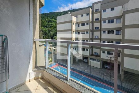 Varanda de apartamento para alugar com 3 quartos, 90m² em Vila Julia, Guarujá