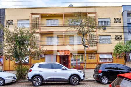 Fachada de apartamento à venda com 1 quarto, 45m² em Menino Deus, Porto Alegre