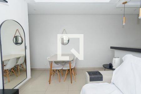Sala de apartamento à venda com 2 quartos, 54m² em Califórnia, Belo Horizonte