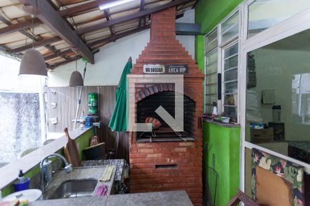 Área gourmet de casa à venda com 3 quartos, 300m² em Tres Barras, Contagem