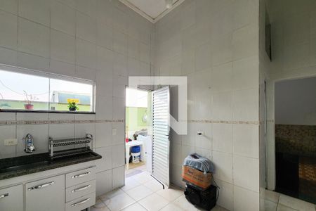 Cozinha de casa para alugar com 1 quarto, 30m² em Vila Santa Angelina, São Bernardo do Campo
