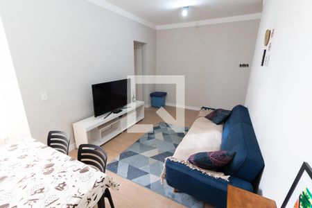 Sala de apartamento para alugar com 1 quarto, 65m² em Vila Rossi Borghi E Siqueira, Campinas