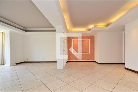 sala 2 ambientes de apartamento para alugar com 4 quartos, 166m² em Santo Antônio, Belo Horizonte