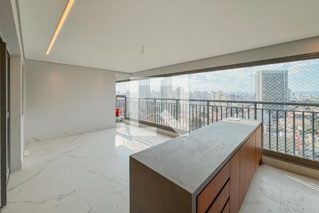 Varanda gourmet de apartamento à venda com 3 quartos, 128m² em Ipiranga, São Paulo