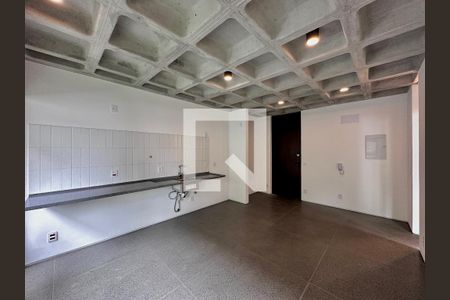 Sala/Cozinha de apartamento à venda com 1 quarto, 47m² em Cidade Monções, São Paulo