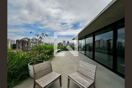 Terraço de apartamento à venda com 1 quarto, 47m² em Cidade Monções, São Paulo