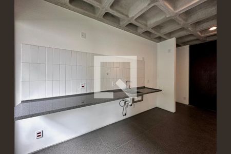 Sala/Cozinha de apartamento à venda com 1 quarto, 47m² em Cidade Monções, São Paulo