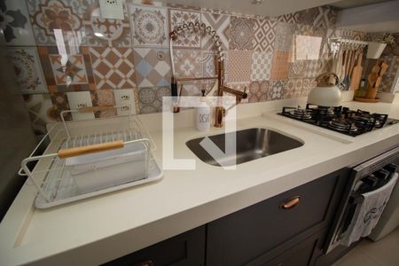 Cozinha de apartamento para alugar com 2 quartos, 44m² em Jaraguá, São Paulo