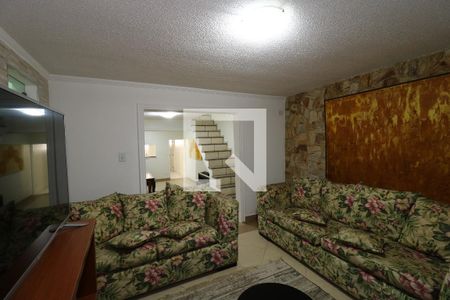 Sala de TV de casa à venda com 3 quartos, 200m² em Parque Marajoara, Santo André