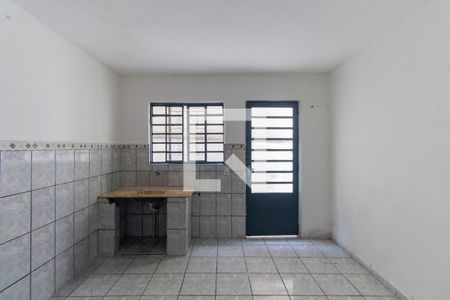 Cozinha de casa para alugar com 1 quarto, 40m² em Vila Industrial, São Paulo