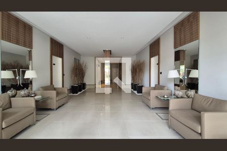 Hall de entrada de apartamento para alugar com 3 quartos, 70m² em Vila Valparaíso, Santo André