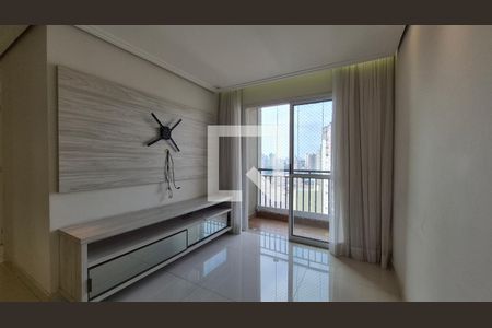 Sala de apartamento para alugar com 3 quartos, 70m² em Vila Valparaíso, Santo André