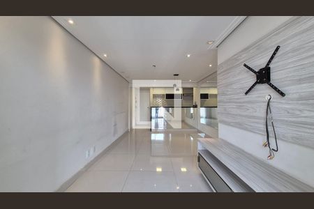 Sala de apartamento para alugar com 3 quartos, 70m² em Vila Valparaíso, Santo André