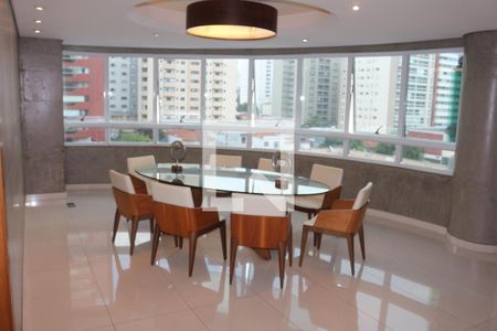 Sala de Jantar de apartamento à venda com 4 quartos, 358m² em Santo Antônio, São Caetano do Sul