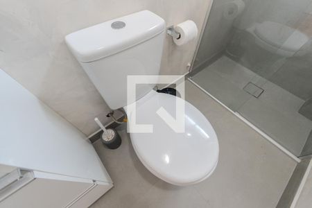 Banheiro de apartamento à venda com 1 quarto, 42m² em Cerqueira César, São Paulo