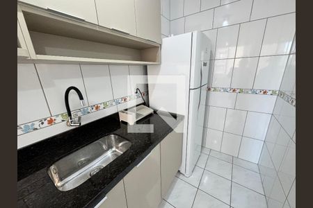 Cozinha de apartamento para alugar com 1 quarto, 36m² em Centro, São Leopoldo