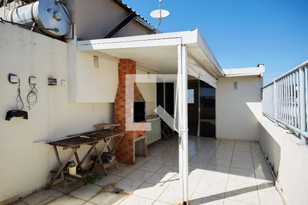 Cobertura - Varanda Gourmet de apartamento à venda com 2 quartos, 110m² em Esplanada, Belo Horizonte
