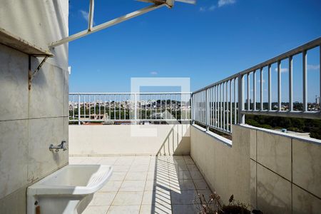 Cobertura - Área de Serviço de apartamento à venda com 2 quartos, 110m² em Esplanada, Belo Horizonte