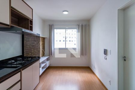 Sala/Cozinha de apartamento para alugar com 1 quarto, 24m² em Vila Nova das Belezas, São Paulo