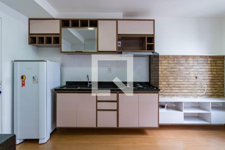 Sala/Cozinha de apartamento para alugar com 1 quarto, 24m² em Vila Nova das Belezas, São Paulo