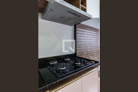 Detalhe Sala/Cozinha de apartamento para alugar com 1 quarto, 24m² em Vila Nova das Belezas, São Paulo
