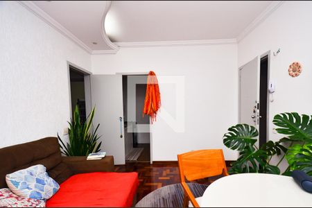 Sala de apartamento à venda com 2 quartos, 59m² em Colégio Batista, Belo Horizonte
