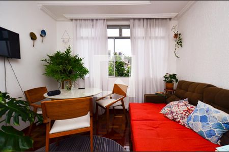 Sala de apartamento à venda com 2 quartos, 59m² em Colégio Batista, Belo Horizonte