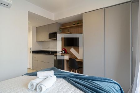 Sala/Quarto de kitnet/studio à venda com 1 quarto, 28m² em Consolação, São Paulo