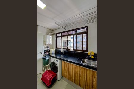 Área de Serviço de apartamento à venda com 6 quartos, 368m² em Vila Regente Feijó, São Paulo