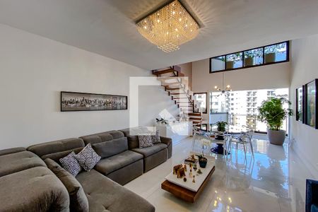 Sala de apartamento à venda com 6 quartos, 368m² em Vila Regente Feijó, São Paulo